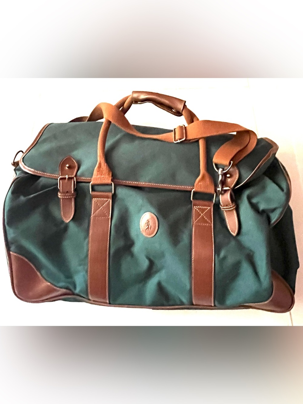 Polo Ralph Lauren Canvas Crossbody Overnight Bag